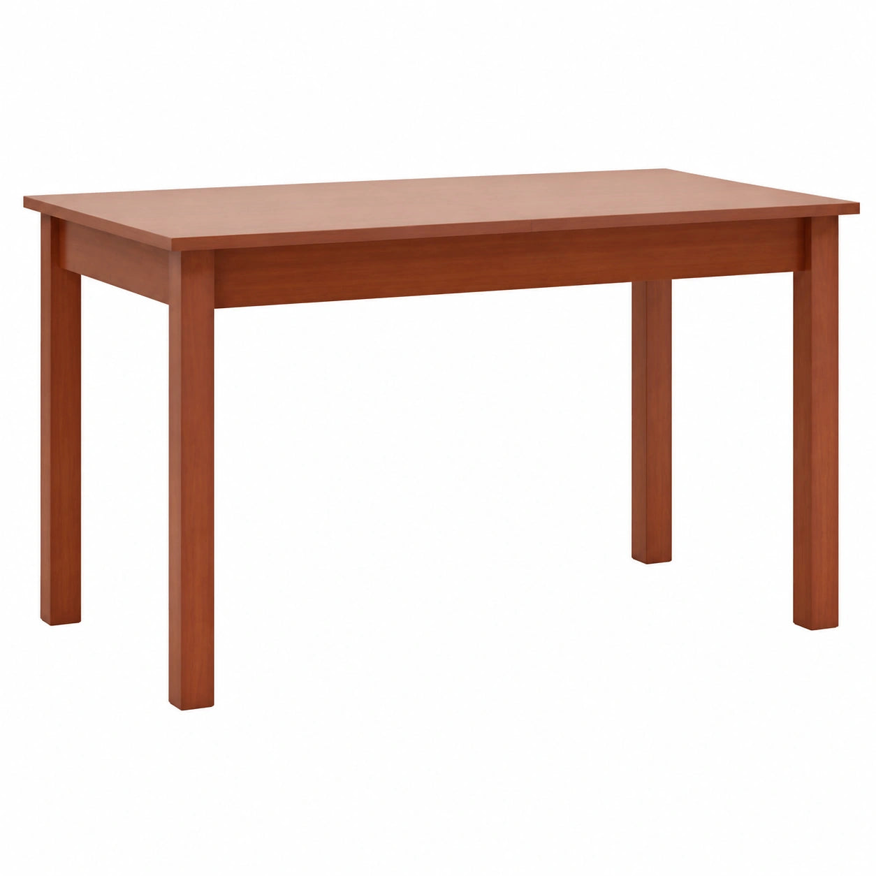 Mesa de Comedor Extensible de Madera en Cerezo, 120-150x80x75 cm
