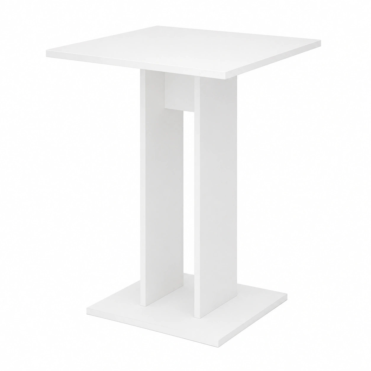 Mesa de Comedor Vicco Repose Blanca, 65x65 cm, Ideal para Habitaciones Pequeñas